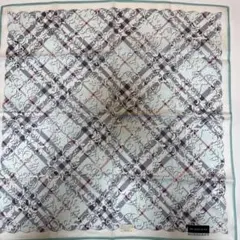 BURBERRY チェック柄大判ハンカチ 約57cm