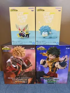 僕のヒーローアカデミア デクシープ&バクドッグ 緑谷出久 爆豪勝己 4種セット