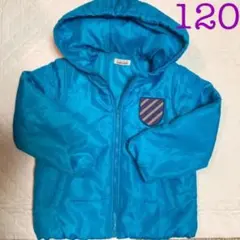 男の子 120 中綿入コート フード付き アウター 秋冬