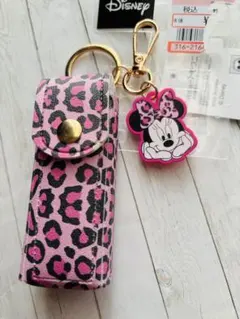 しまむらDisney ミニーマウス ヒョウ柄ケース