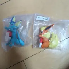 一番くじ ポケモン 街歩きちらりんフレンズ シャワーズ　ブースター　フィギュア