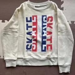 トレーナー　ベージュ