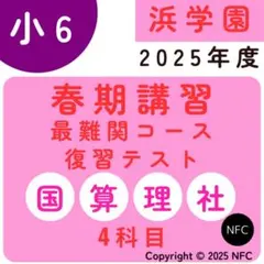 2026年最新】浜学園春期講習小6の人気アイテム - メルカリ