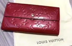［LOUIS・VUITTON］ルイ・ヴィトン/エナメル二つ折り長財布