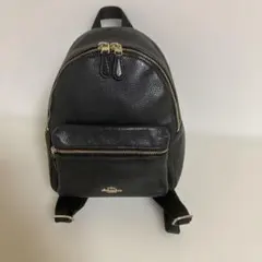 COACH ブラック ミニリュック