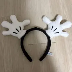 ミッキー手型カチューシャ