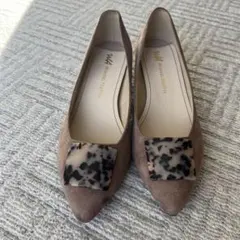 【超美品】オリエンタルトラフィック スエード ポインテッドトゥパンプス