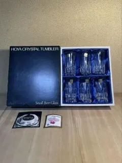 HOYA CRYSTAL HOYA クリスタルタンブラー　6個セット　未使用品