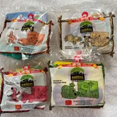 ハッピーセット　ANIMAL KINGDOM 全4種　未開封　マクドナルド