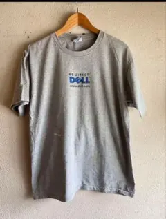 90s ALL SPORTS グッドレギュラー DELL 半袖　tシャツ グレー