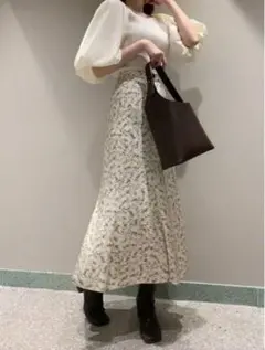 スナイデル★バリエプリントマーメイドスカート SNIDEL