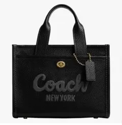【新品未使用】中島健人COACHカーゴトートバッグ26レザー CAM66財布付