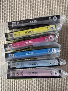 エプソン 80 純正インク 6個セット【新品・未使用】 - メルカリ