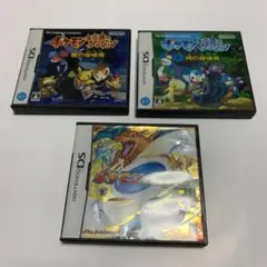ポケットモンスター　ＤＳソフト　３セット
