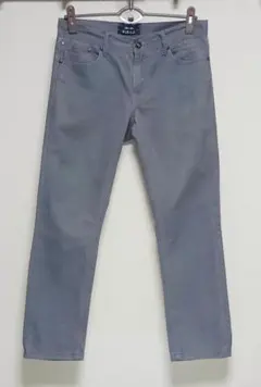 メンズ　グレー スリムフィット カラーG