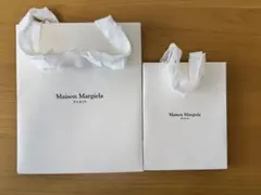 マルジェラ　ショッパー　大小2枚セット