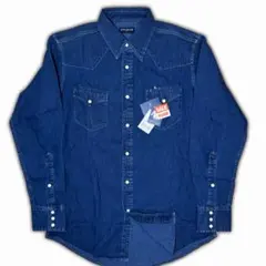 新品　OLD UNIQLO ユニクロ　ウエスタンデニムシャツ　胸ポケット　廃盤