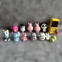 動物と乗り物のフィギュア12体セット
