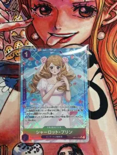 シャーロット・プリン リーダー パラレル OP08-058 L ワンピースカード