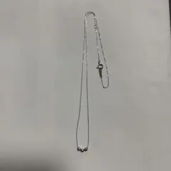 K10ホワイトゴールドネックレス