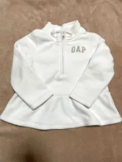 babyGAP☆ハーフジップ フリースジャケット ぺプラム☆100cm