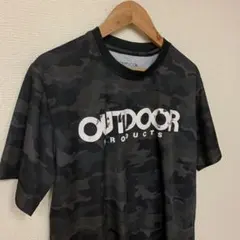 T848 OUTDOOR PRODUCTS 半袖Tシャツ カモフラ柄
