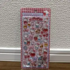 【正規品】ボンボンドロップシール ハローキティ 赤　第2弾