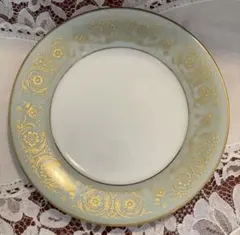 ラスト1枚‼︎高級オールドノリタケnoritakeケーキ皿 ブルーローズ