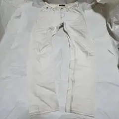 Johnbull ジョンブル ホワイトデニムパンツ AP210 S ストレートのサムネイル