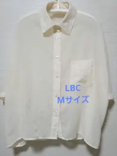LBC 半袖シャツ　Mサイズ　シースルーのサムネイル