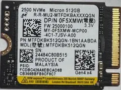 未使用】② DELL 512GB SSD（ WD ）2230 Gen4 - メルカリ