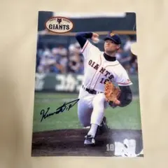ジャイアンツ桑田真澄クリアシート