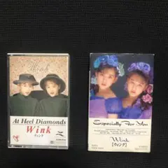 カセットテープ　ウィンク　Wink