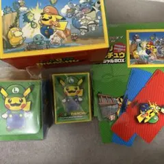 ポケモンセンター マリオピカチュウ クリアファイル 3枚セット