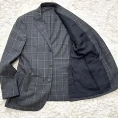 美品✨ユナイテッドアローズ　メンズ　テーラードジャケット　グレンチェック　 L