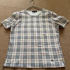 値下げ！人気！BURBERRY London チェック柄 Tシャツ サイズ2