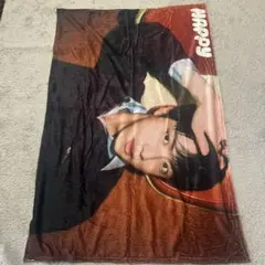 jinアイドル ブランケット Happy