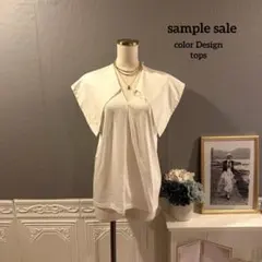 【sample sale】ビッグカラーデザイン　topsのサムネイル