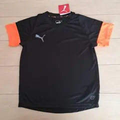 Puma DRY CELL 黒オレンジ Tシャツ　150cm