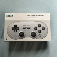 8Bitdo SN30 Pro 無線 コントローラー グレー ジョイスティック