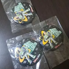 バズライトイヤー缶バッチ3点セット