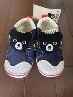 ミキハウスDOUBLE.B ベビーシューズ 12.5cm タグ付き　箱無し