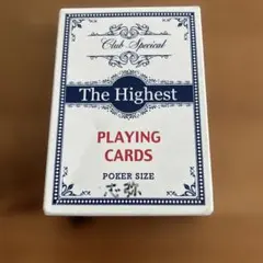 The Highest PLAYING CARDS ポーカーサイズ トランプ