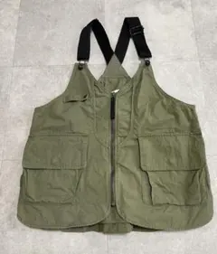 美品！niko and... フィッシングベスト　アウトドア　カーキ　オリーブ
