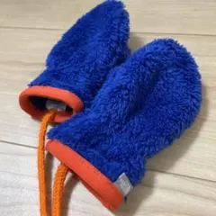 THE NORTH FACE フリースミトン 青