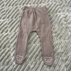 ベビー　レギンス　タイツ　茶色