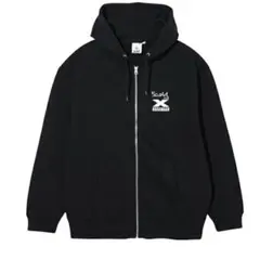 x-girl UP SWEAT HOODIE ブラック