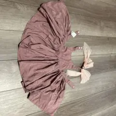 MATERIALMARK ベビーエプロン ピンク 80-90cm