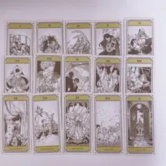 とんがり帽子のアトリエ 特典 タロットカード 全22種類 コンプリート