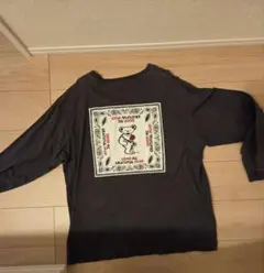 GRATEFUL DEAD 長袖カットソー ダークグレー
